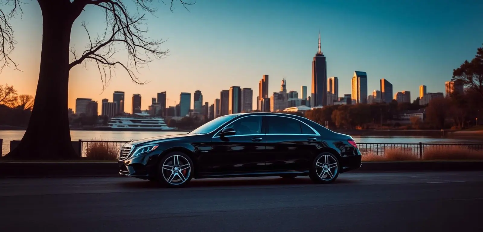 Albert Park: chauffeur-driven luxury car, Melbourne Chauffeurs