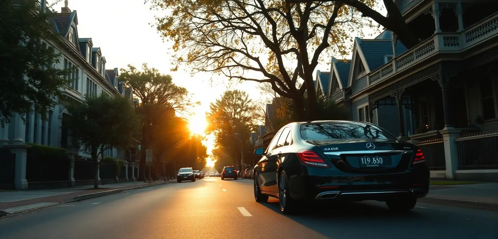Essendon: chauffeur-driven luxury car, Melbourne Chauffeurs