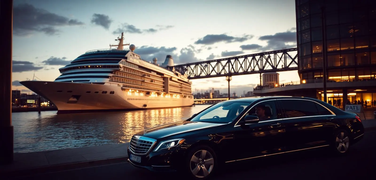 Port Melbourne: chauffeur-driven luxury car, Melbourne Chauffeurs