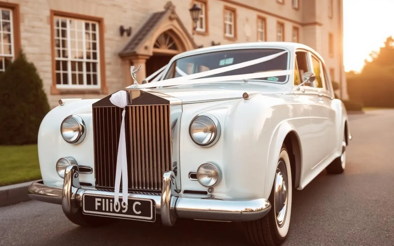 Wedding chauffeur: chauffeur-driven luxury car, Melbourne Chauffeurs