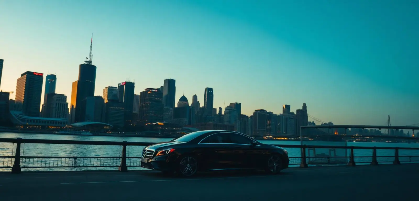 Southbank: chauffeur-driven luxury car, Melbourne Chauffeurs