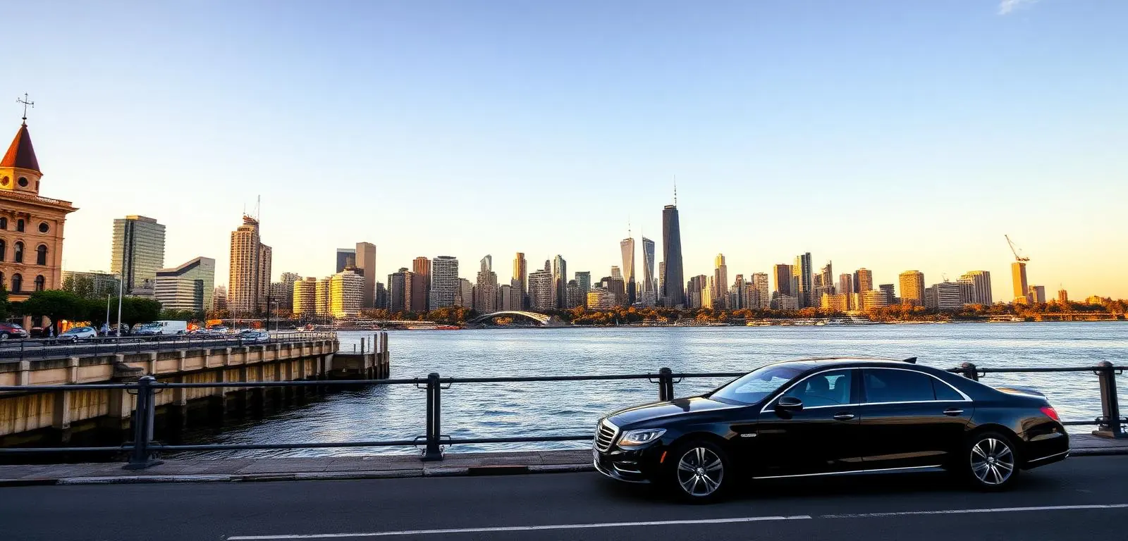 Williamstown: chauffeur-driven luxury car, Melbourne Chauffeurs